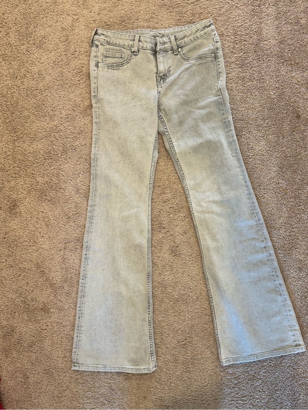 Divided Women's Light Wash Flare Jeans